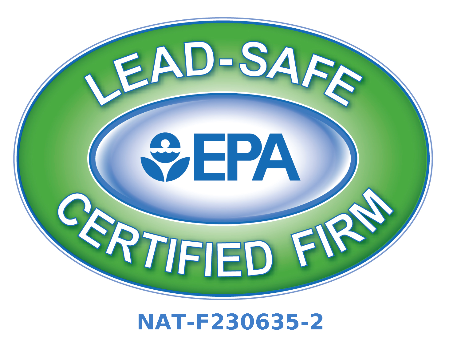 EPA Lead-Safe Certified Firm NAT-F230635-2
